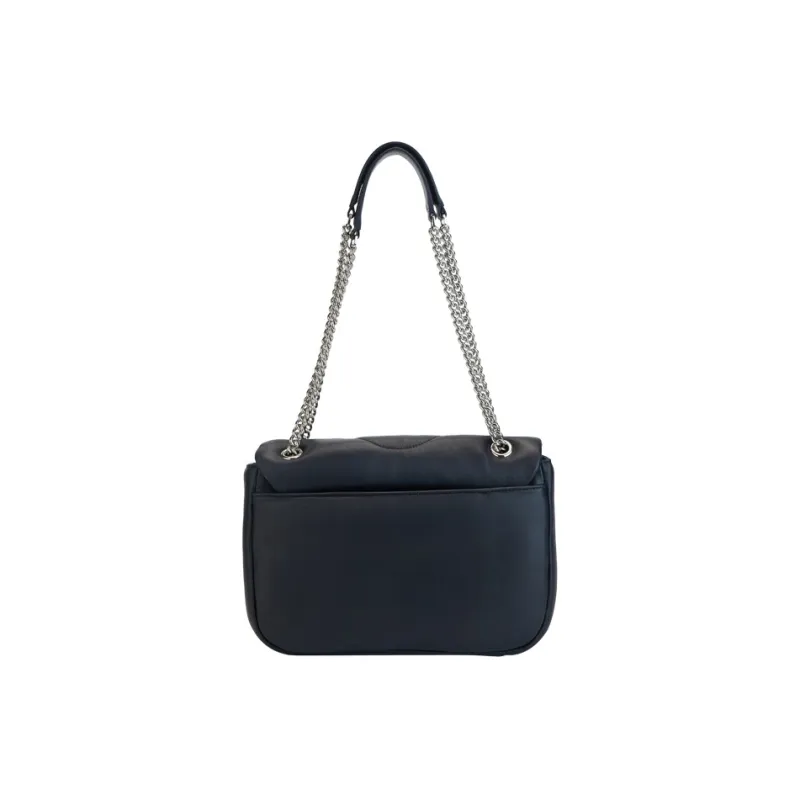AMAZING SONG Sheepskin Chain Bag, Flower Bun Bag, Shoulder Bag, Crossbody Bag Women's Elegant Black/Taro Purple/Acorn-2