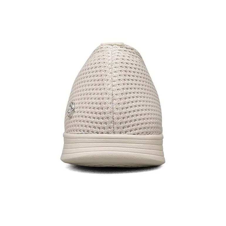 Skechers ON THE GO Cushioned Anti-Slip Wear-Resistant Breathable Lightweight Low-Top Casual Shoes Women's White-3
