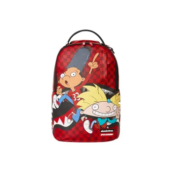 SPRAYGROUND Big Head Sky Collaboration Polyester Backpack Regular Unisex Red