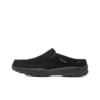 Skechers Creston Shock Absorbers With Slip Resistant And Abrasion Resistant Properties Low Top Casual Shoes Men's Black