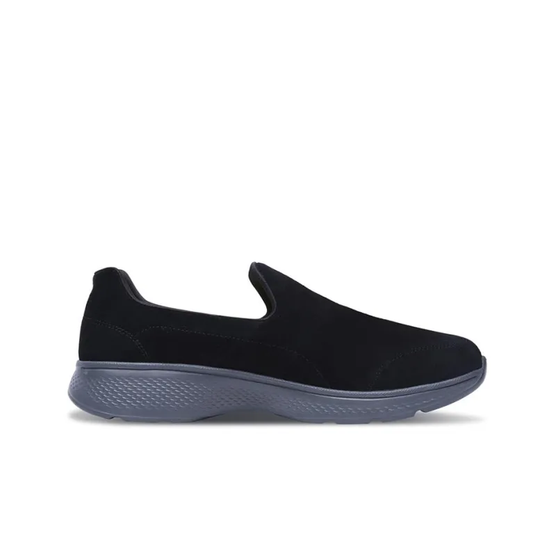 Skechers Go Walk 4 Casual Shoes Men Low-Top Black/Gray-1