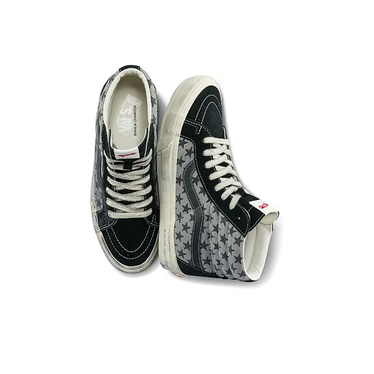 Vans Vault Og Sk8 Hi Reissue Lx Bianca Chandon Black Grey White-3