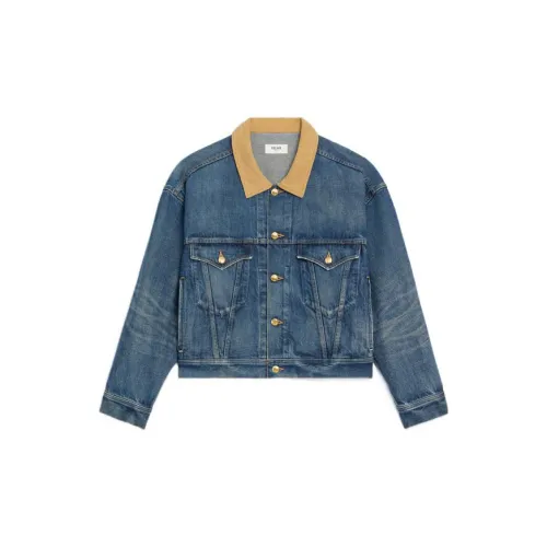 CELINE Denim Jackets Women's Blue