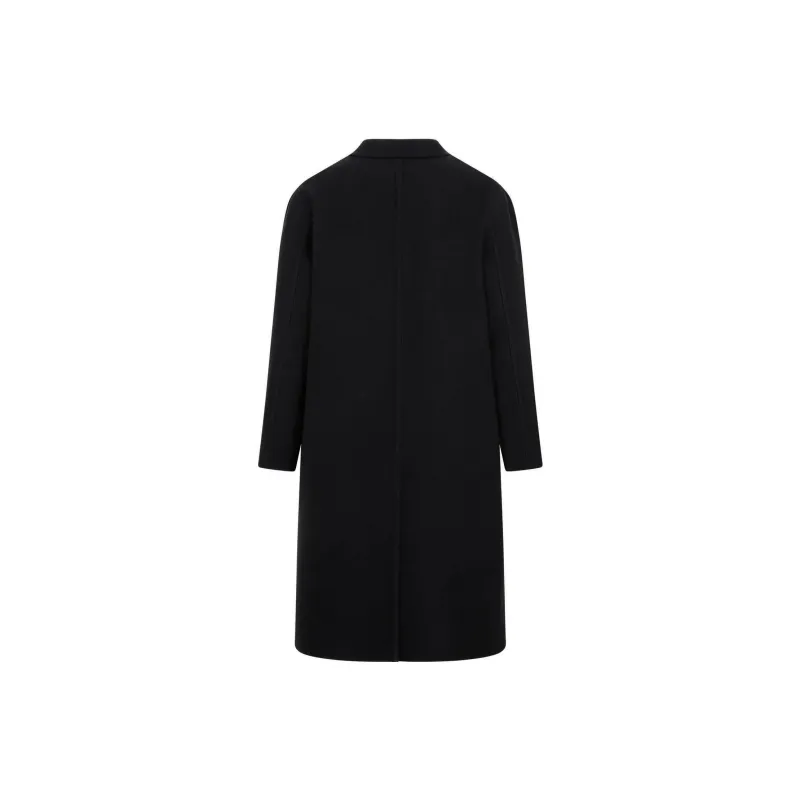 JIL SANDER Single-Breasted Oversized Coat-1