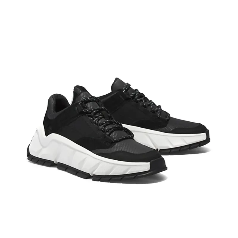 Timberland Tbl Turbo Anti Slip Wear Resistant Low Top Sports Casual Shoes Women's Black White-3