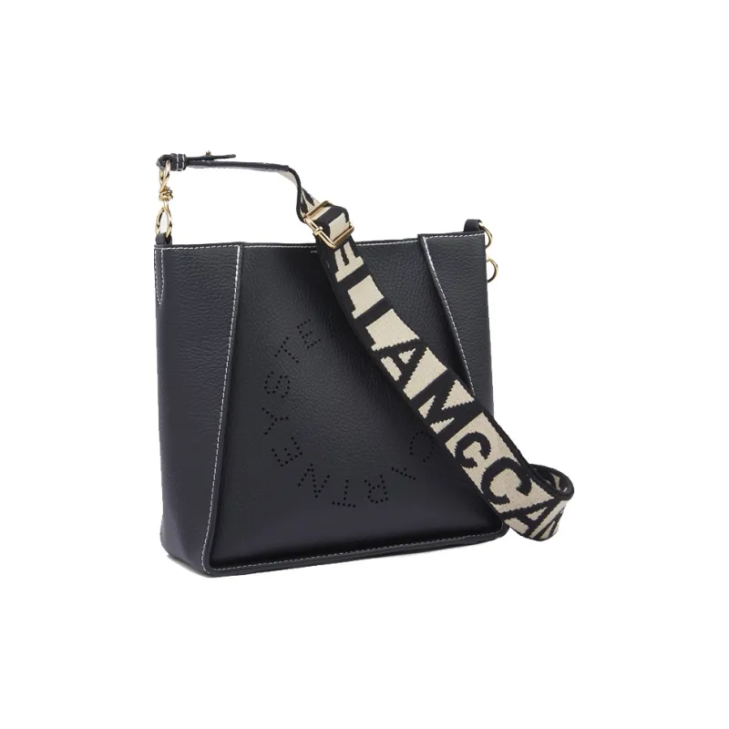 Stella McCartney Logo Perforated Crossbody Bag-2