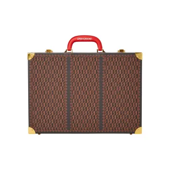 SPRAYGROUND PVC Travel Bag, Suitcase, Hard Case Regular Unisex Brown