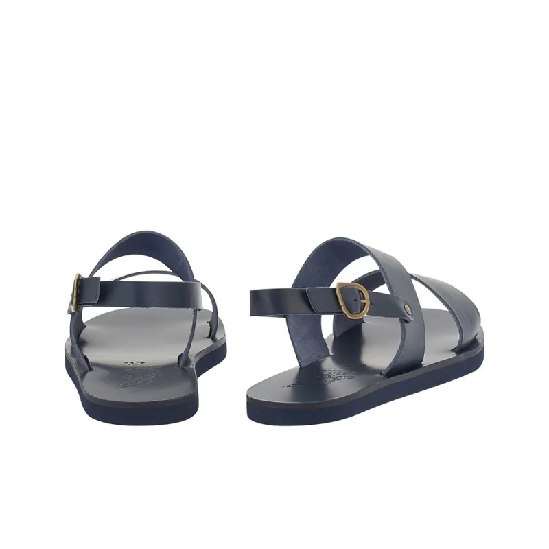 ANCIENT GREEK SANDALS Dinatos Stylish Sandals Men's Blue-3