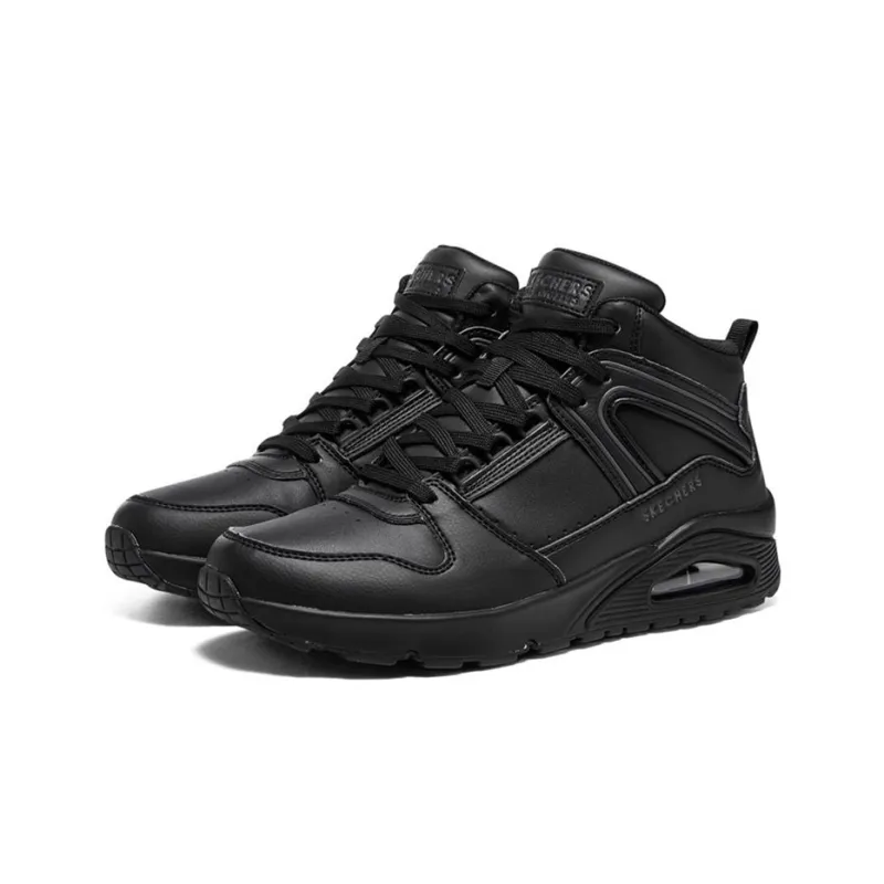 Skechers Uno Cushioning Anti Slip And Wear Resistant Mid Top Casual Shoes Men's-2