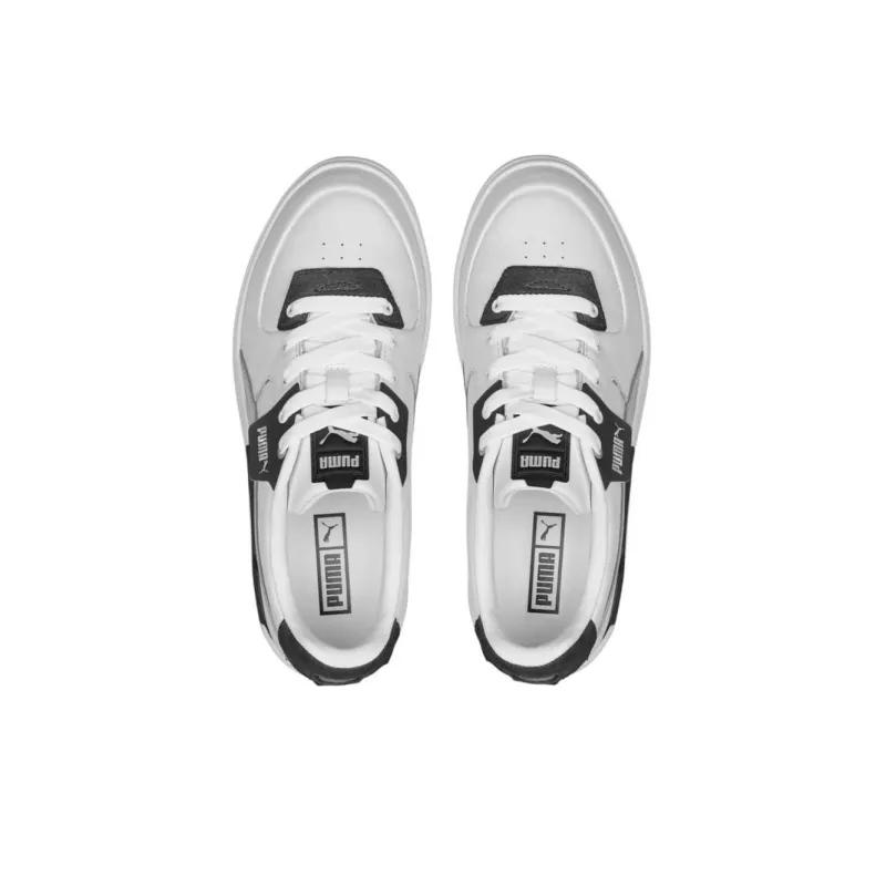 PUMA Cali Dream Abrasion Resistant Low Top Skateboard Shoes Women's Gray Black-3