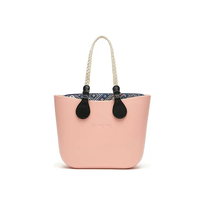 OVCVC EVA Beach Bag Tote Bag Shopping Bag Shoulder Bag Handbag Women's Light Pink Shades-8