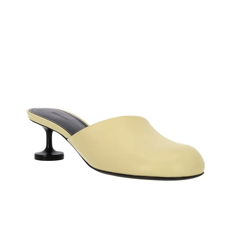 Balenciaga Lady Wrap-toe Slippers Women's Yellow-2