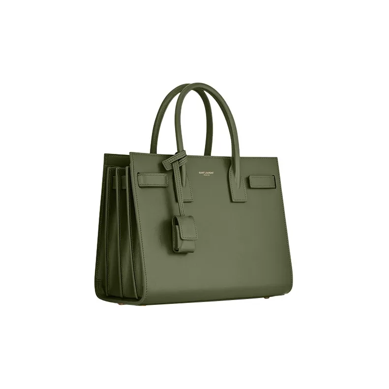 SAINT LAURENT SAC DE JOUR Cow Leather Handbag Shoulder Bag Women's Jasper-1