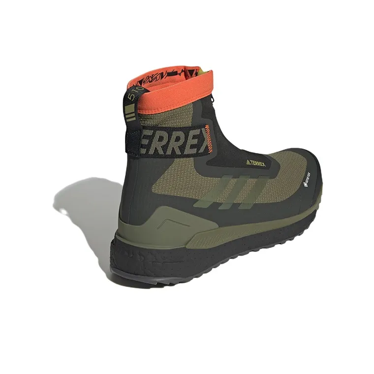 Terrex Free Hiker Adidas Cold.RDY 'Focus Olive Impact Orange'-3