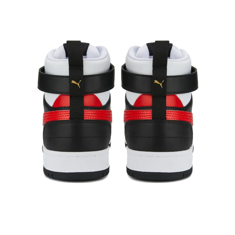 PUMA Rbd Game Black Red White-4