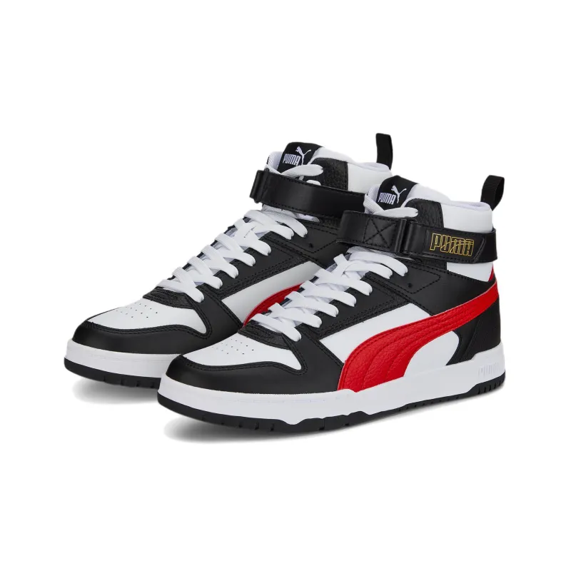 PUMA Rbd Game Black Red White-2