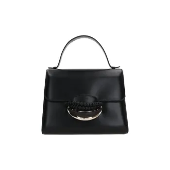 Chloe Calfskin Crossbody One Shoulder Handbags Women's Black