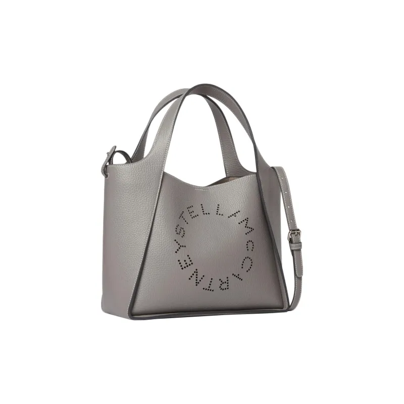 Stella McCartney Logo Perforated Shoulder Bag-2
