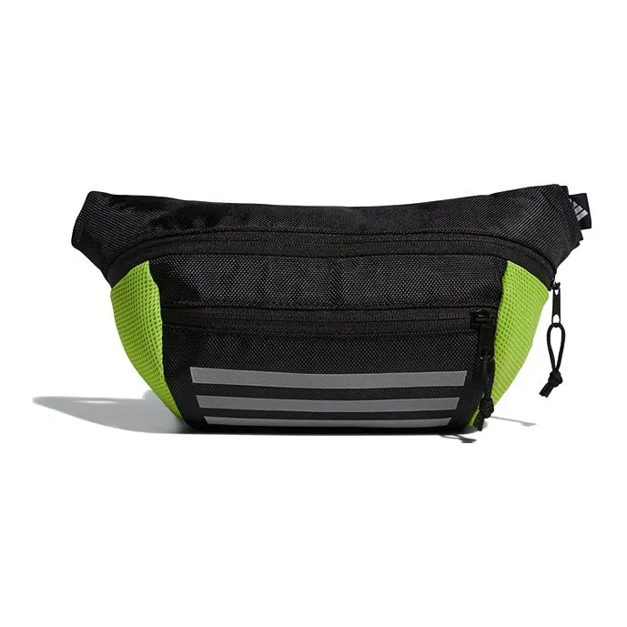 Adidas Polyester Fanny Pack Small Size Unisex Black/Neon Green-0