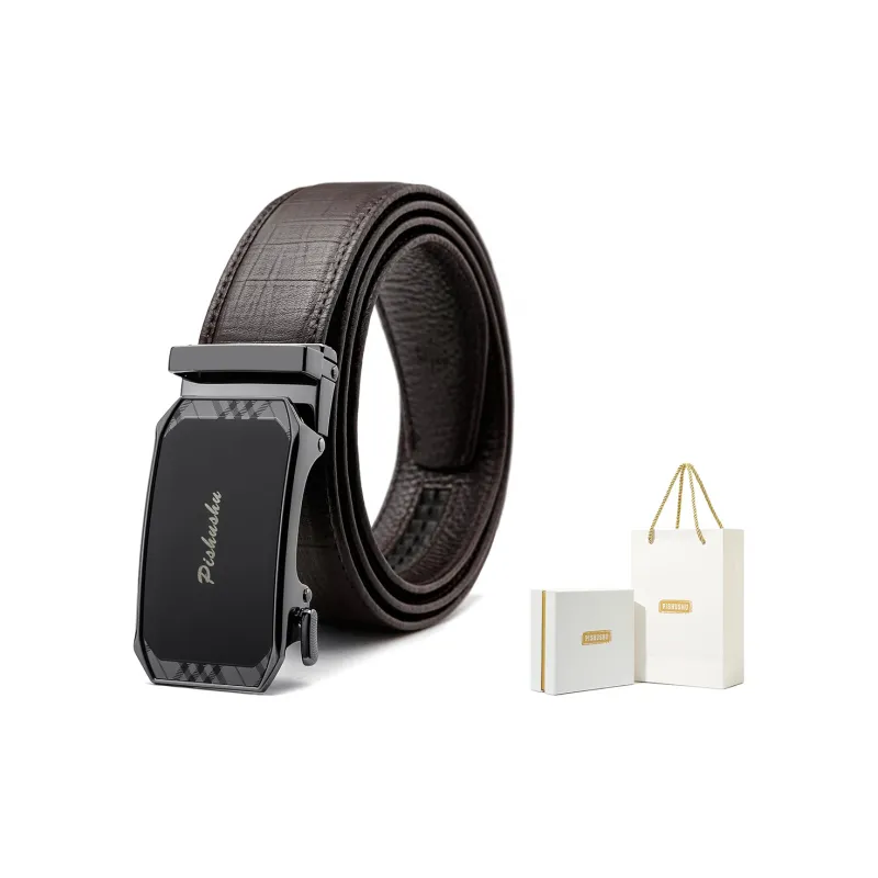 PISHUSHU Leather Belts Unisex-12