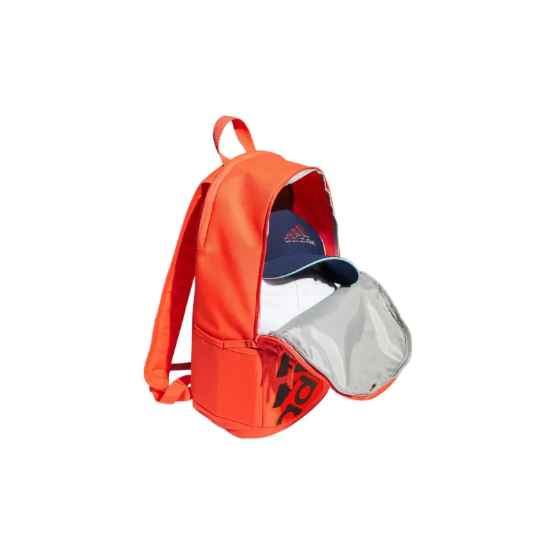 Adidas Recycled Polyester Backpack Regular Unisex Orange Red-3