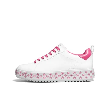 MICHAEL KORS Emmett Stylish Skateboarding Shoes Women's White Purple