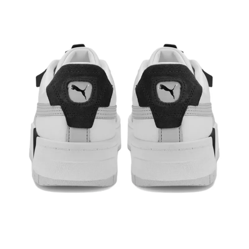 PUMA Cali Dream Abrasion Resistant Low Top Skateboard Shoes Women's Gray Black-4