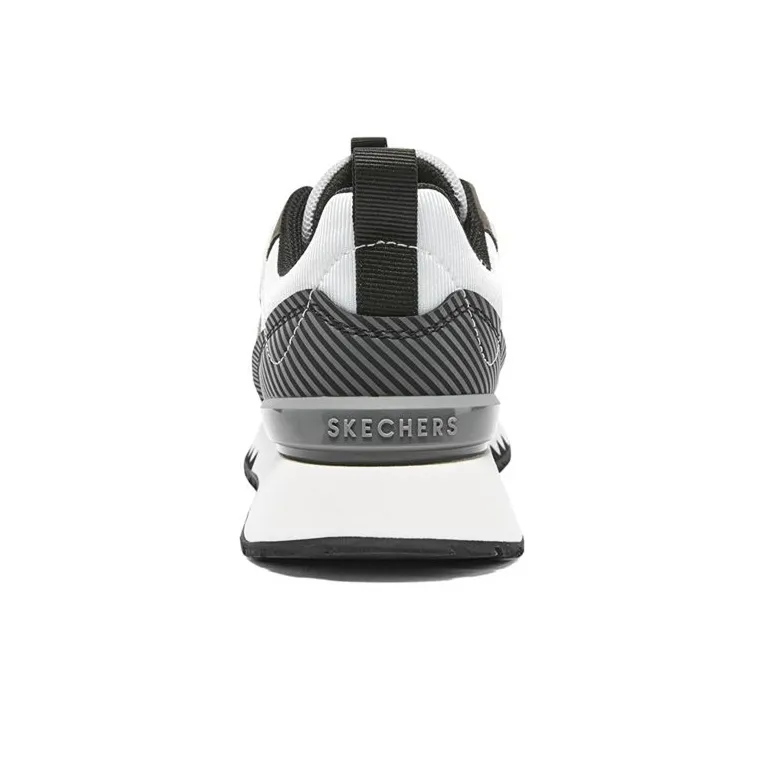 Skechers Heydayz 2.0 Cushioning Anti Slip And Wear Resistant Low Top Casual Shoes Women's White Black Gray-3