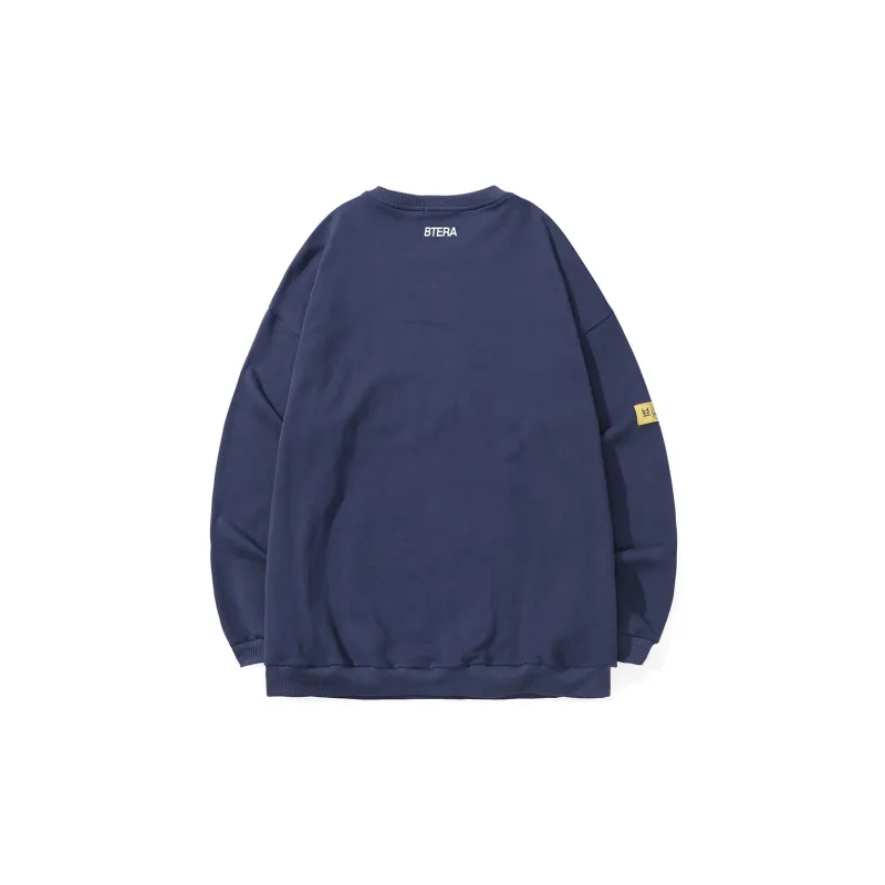 Bt Crew Neck Loose Fit Regular Sweatshirt Unisex-6