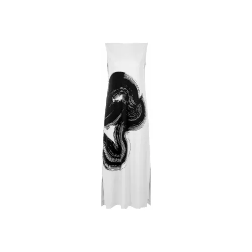 ISSEY MIYAKE Sleeveless Dresses Women's White