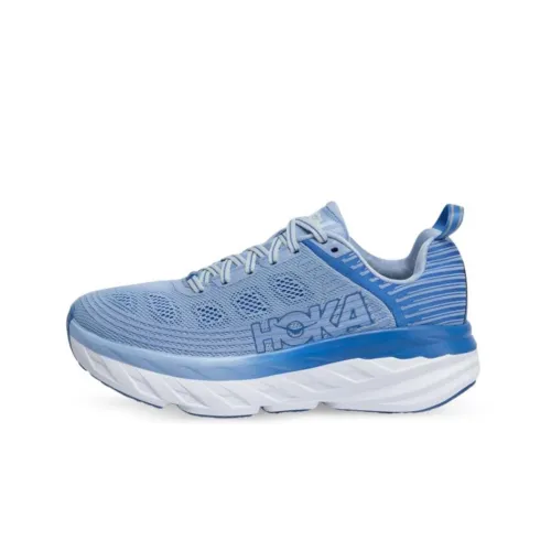 HOKA ONE ONE Bondi 6 Running Shoes Women's Low-Top Blue