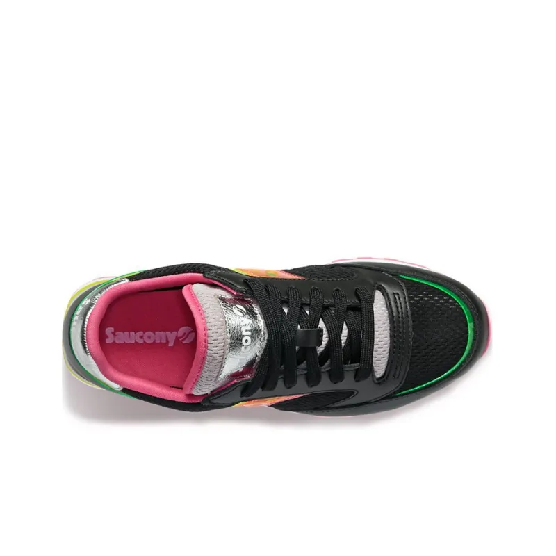 saucony Women's Jazz Triple 'Black Pink Green'-3