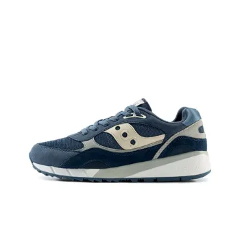 Saucony Shadow 6000 Cushioning Anti-Slip And Wear-Resistant Low-Top Casual Running Shoes Unisex Blue Gray