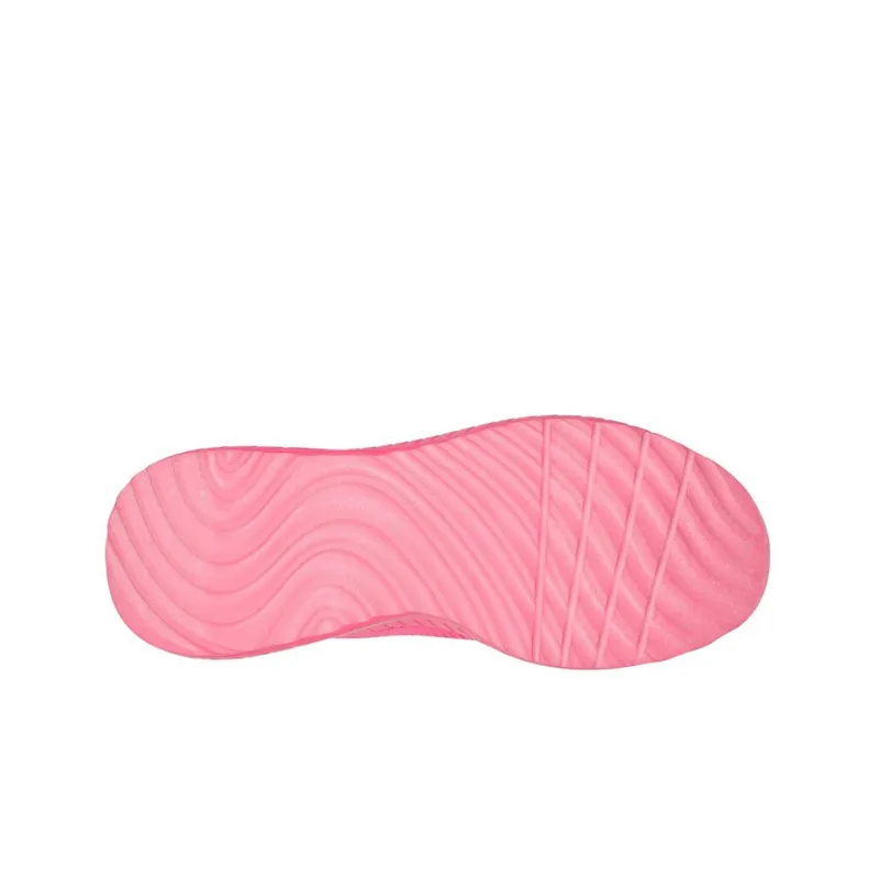 Skechers Bobs Casual Shoes Women's Low-Top Neon Pink-4