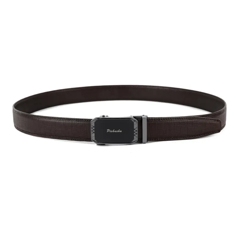 PISHUSHU Leather Belts Unisex-14
