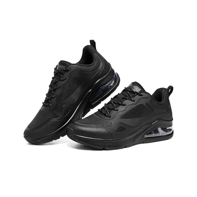 Skechers Uno 2 Cushioning Anti-Slip Wear-Resistant Breathability Low-Top Casual Shoes Men's Black-2