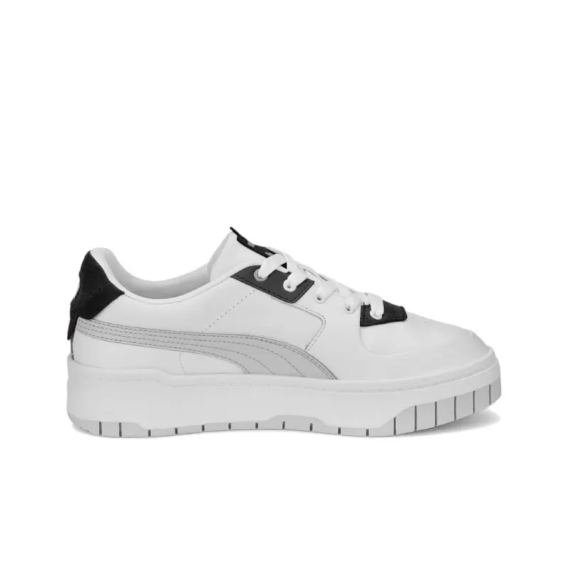PUMA Cali Dream Abrasion Resistant Low Top Skateboard Shoes Women's Gray Black-1