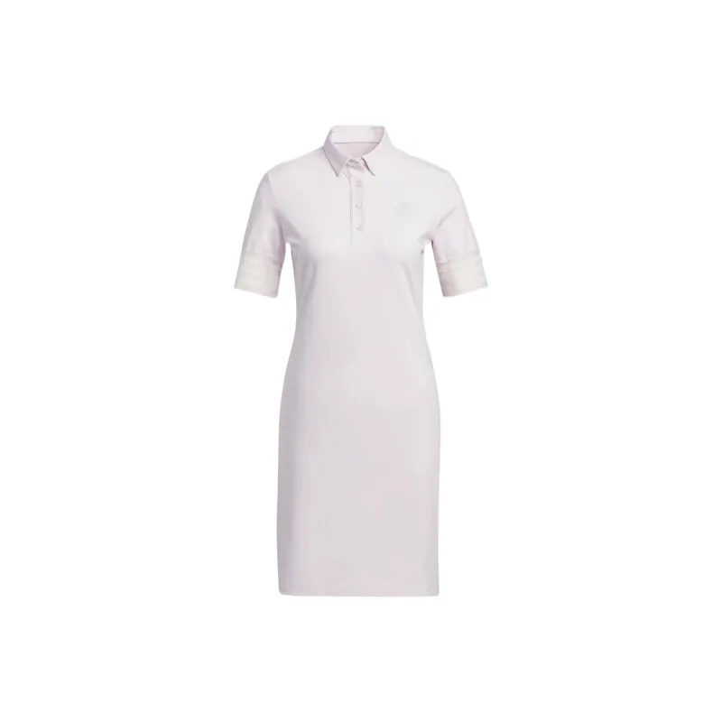 Adidas Short Sleeved Dresses Women's White-1