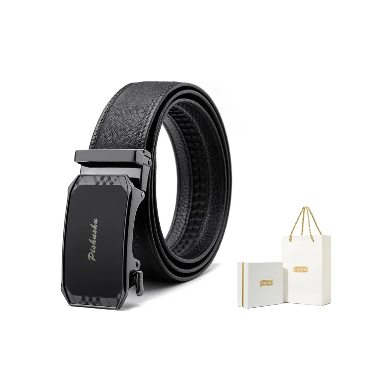 PISHUSHU Leather Belts Unisex-6