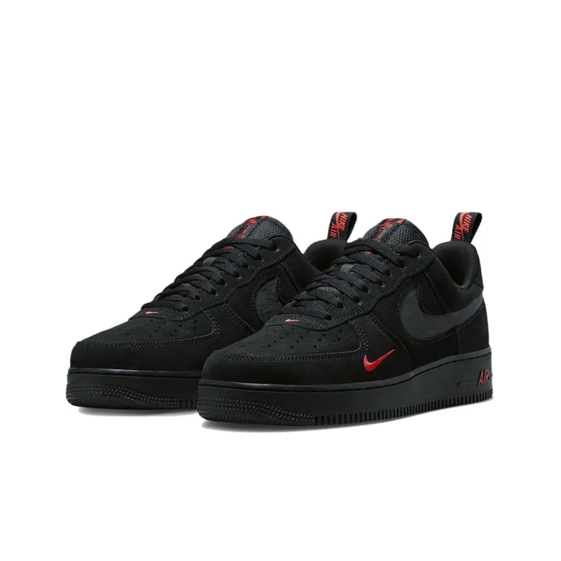 Nike Air Force 1 Low '07 LV8 'Multi Swoosh Black Crimson'-2