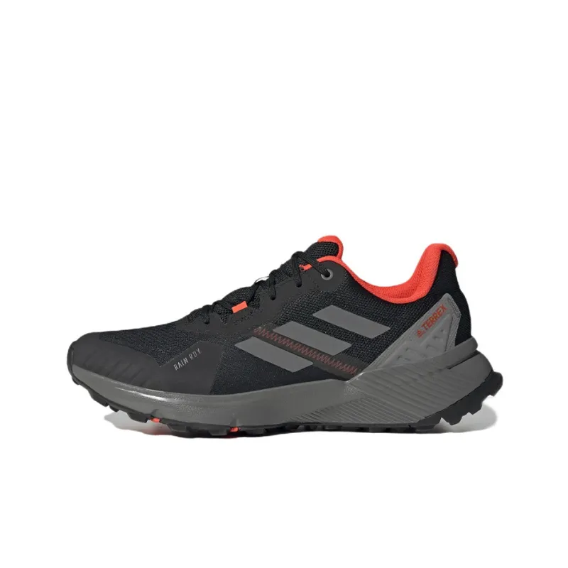 Adidas Terrex Soulstride Flow Anti Slip Wear Resistant Low Top Outdoor Shoes-0
