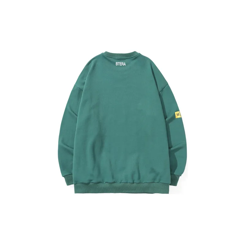 Bt Crew Neck Loose Fit Regular Sweatshirt Unisex-11