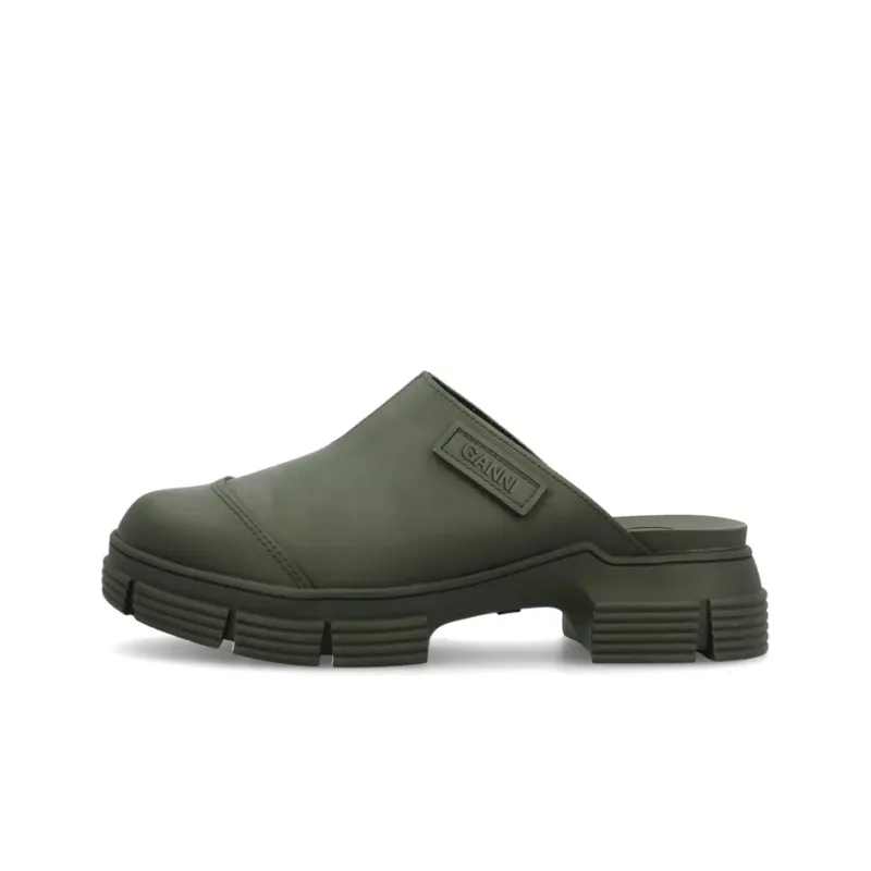 GANNI Slip-on Rubber Mules-0