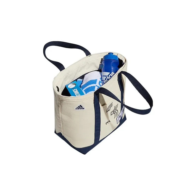 Adidas Cotton Tote Bag Mini Men's Beige-3