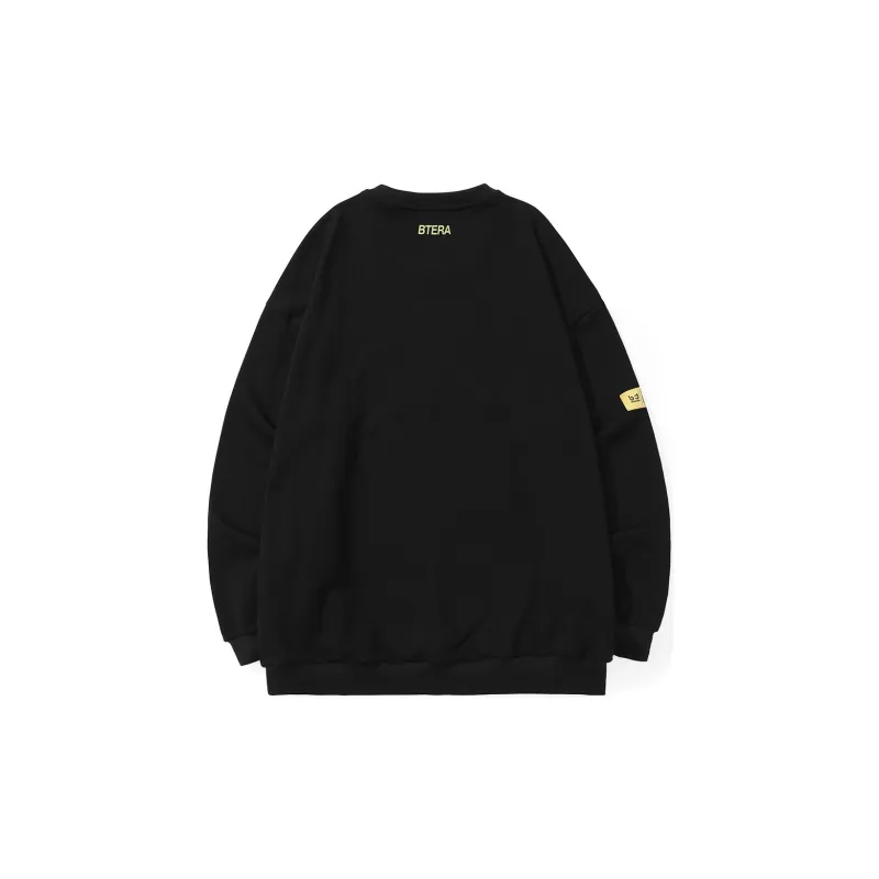Bt Crew Neck Loose Fit Regular Sweatshirt Unisex-1