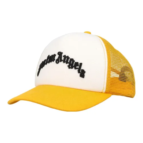 PALM ANGELS Baseball Caps Men Yellow