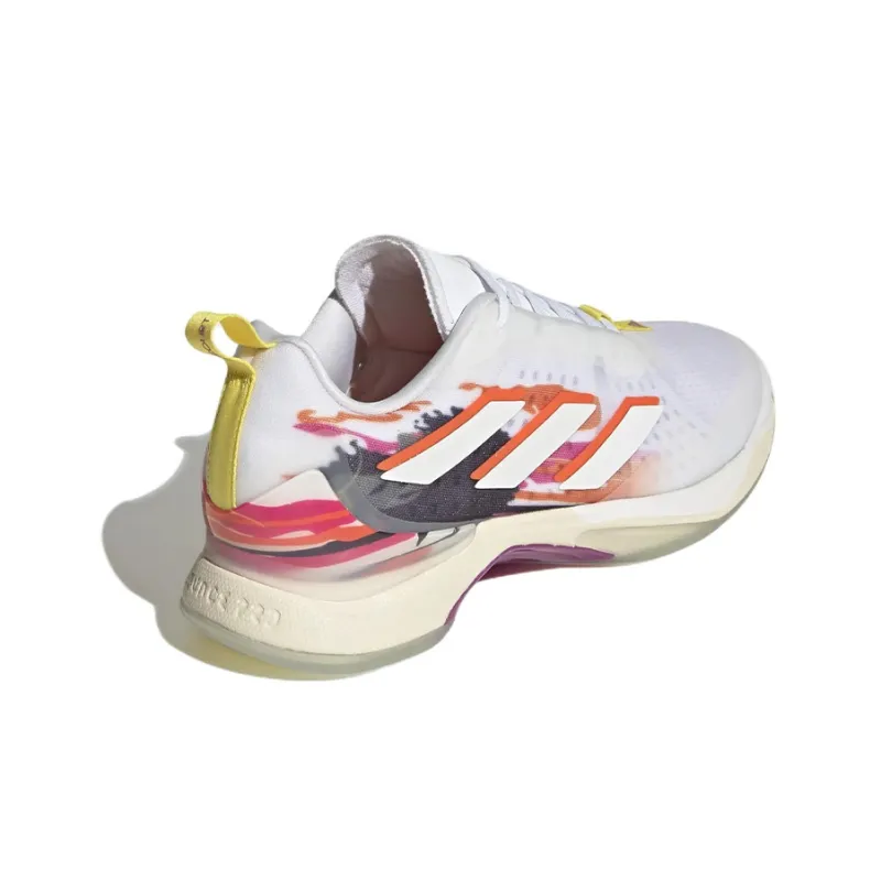 Adidas Avacourt Shoes 'Cloud White Zero Metalic' Women's-3