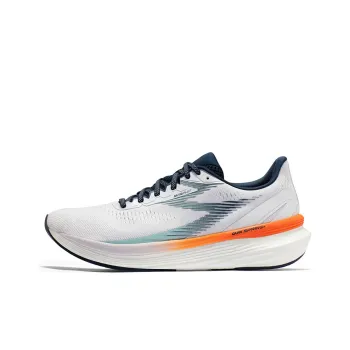 361° Cushioning Anti-Slip Wear-Resistant Impact-Resistant Lightweight Low-Top Running Shoes Men's Oil Ink Blue