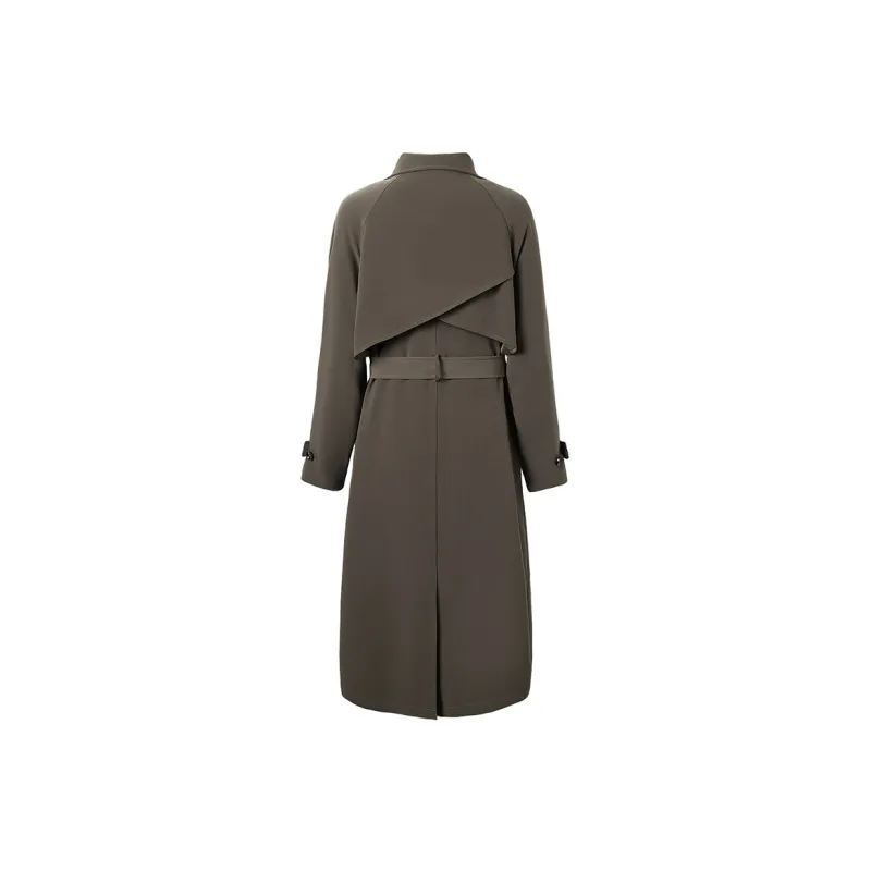 MEETLADY Trench Coats Women's-1