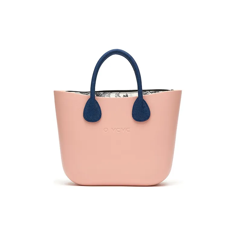 OVCVC EVA Beach Bag Tote Bag Shopping Bag Shoulder Bag Handbag Women's Light Pink Shades-4